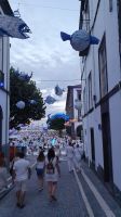 weisses Fest in Pontadelgada 