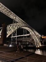 Ponte Dom Luís I bei Nacht (1)