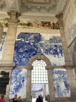 Zentraler Bahnhof in Porto 