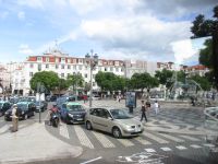 Lissabo Rossio-Platz