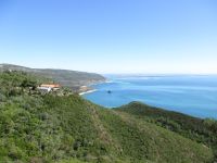 Aussicht von der Arrábida-Küste