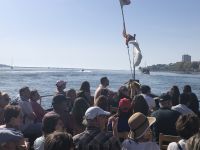 Porto Douro kurz vor der Mündung