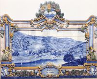 Pinhao Azulejo am Bahnhof