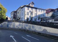 Viseu Straße im Zentrum