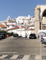 Evora Blick auf Altstadt
