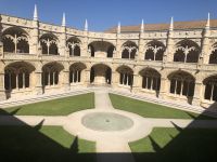 Lissabon Kreuzgang im Kloster