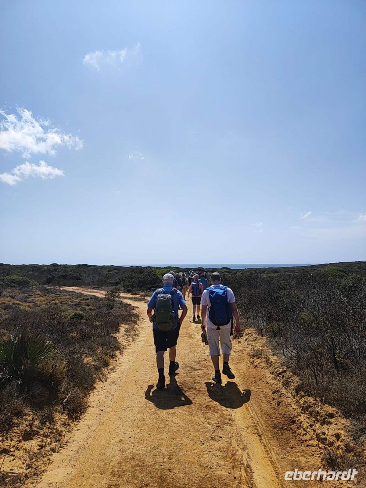 Wanderung auf der Felsenküste