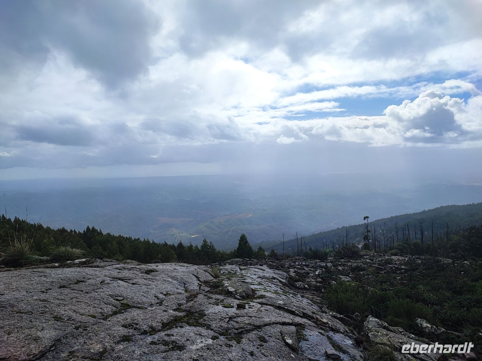 Blick vom Gipfel des Picota