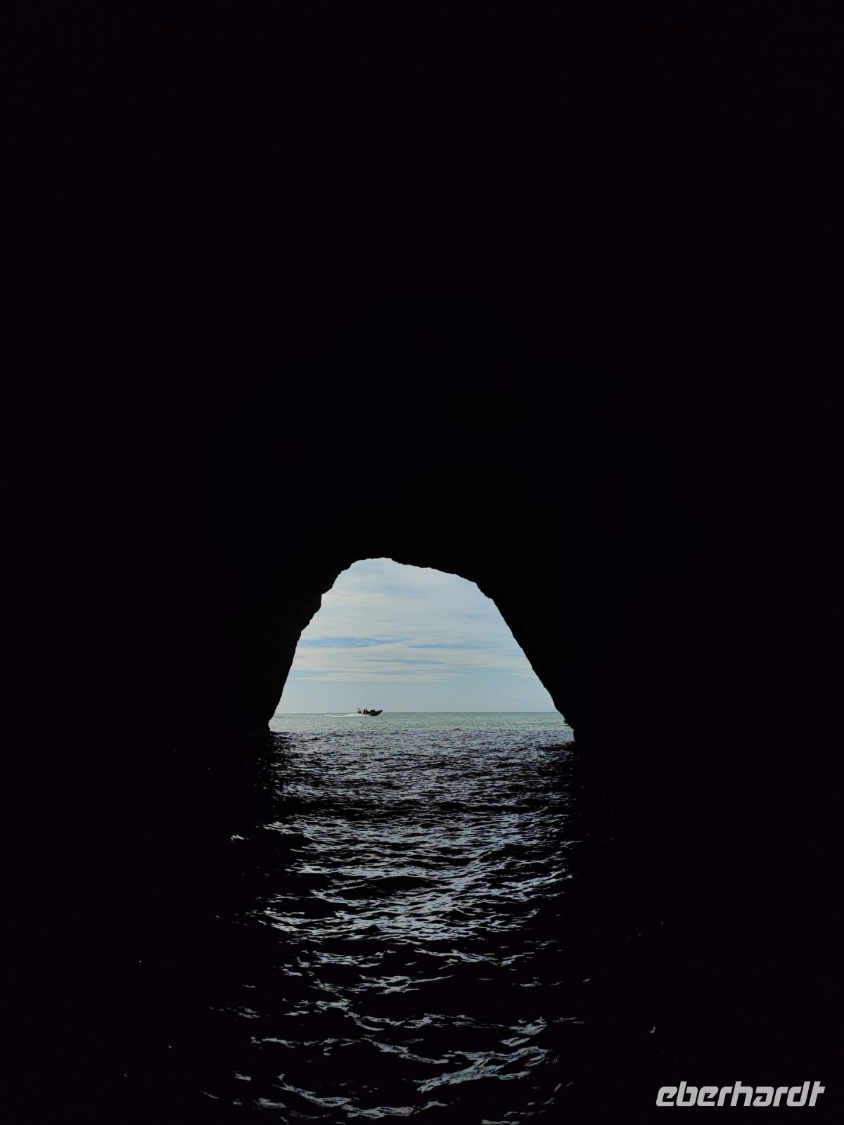 Blick aus der Grotte