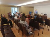 Begrüßungsveranstaltung im Hotel und die Vorstellung des Programms