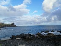 Blick von der Uferpromenade vom Hotel