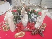 während des Weihnachts-Empfangs im Hotel