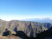 Blick auf das Zentralmassiv Madeiras von der Aussichtsplattform Pico Areeiro, 1.818 m
