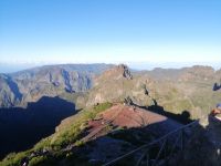 Blick von der Aussichtsplattform Pico Areeiro, 1.818 m