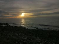 Sonnenaufgang in Conico de Baixo, Madeira