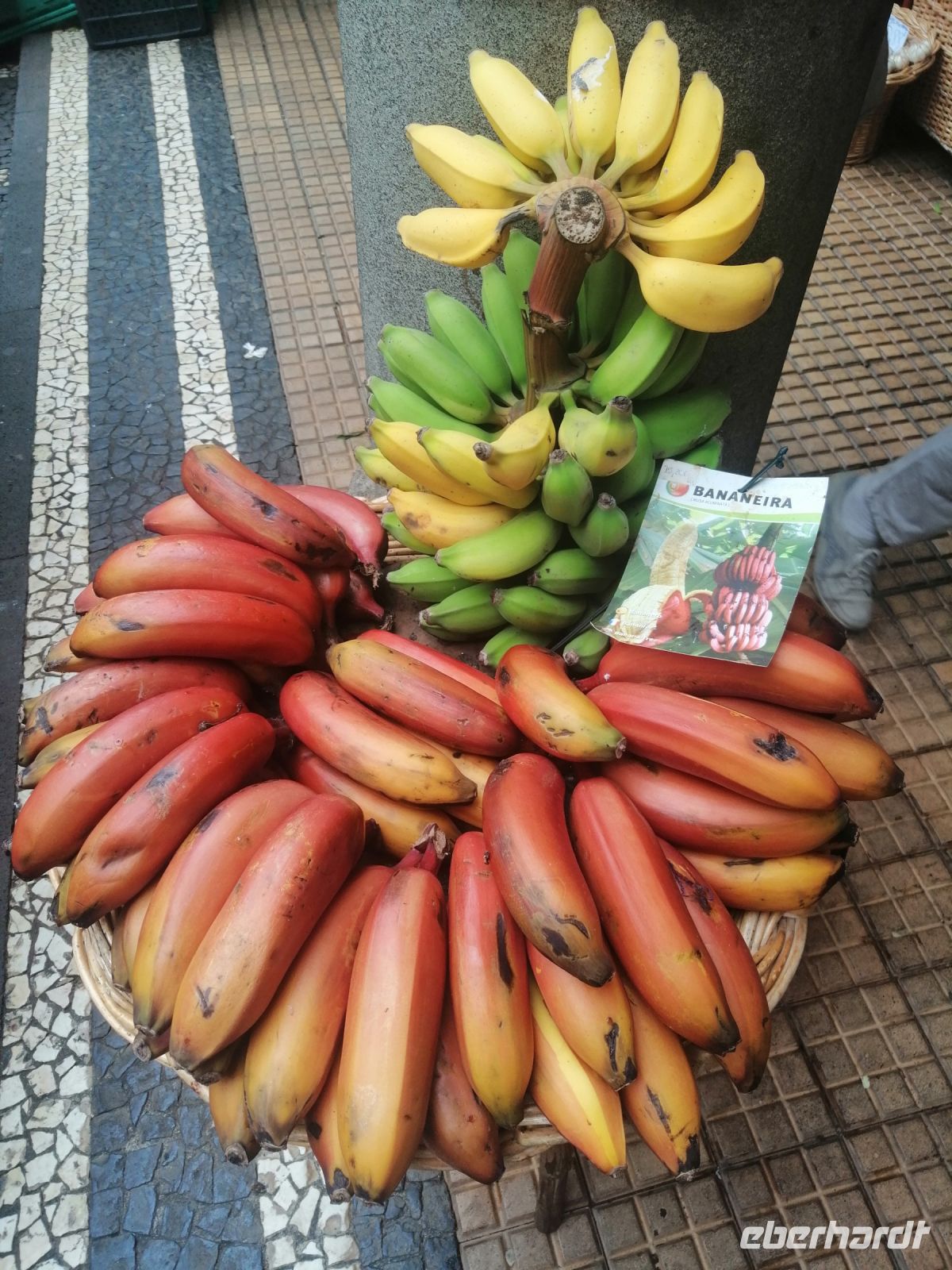 IApfel-Bananen, Markthalle von Funchal