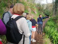 Claudio während der Levada-Wanderung, Vale Parasiso