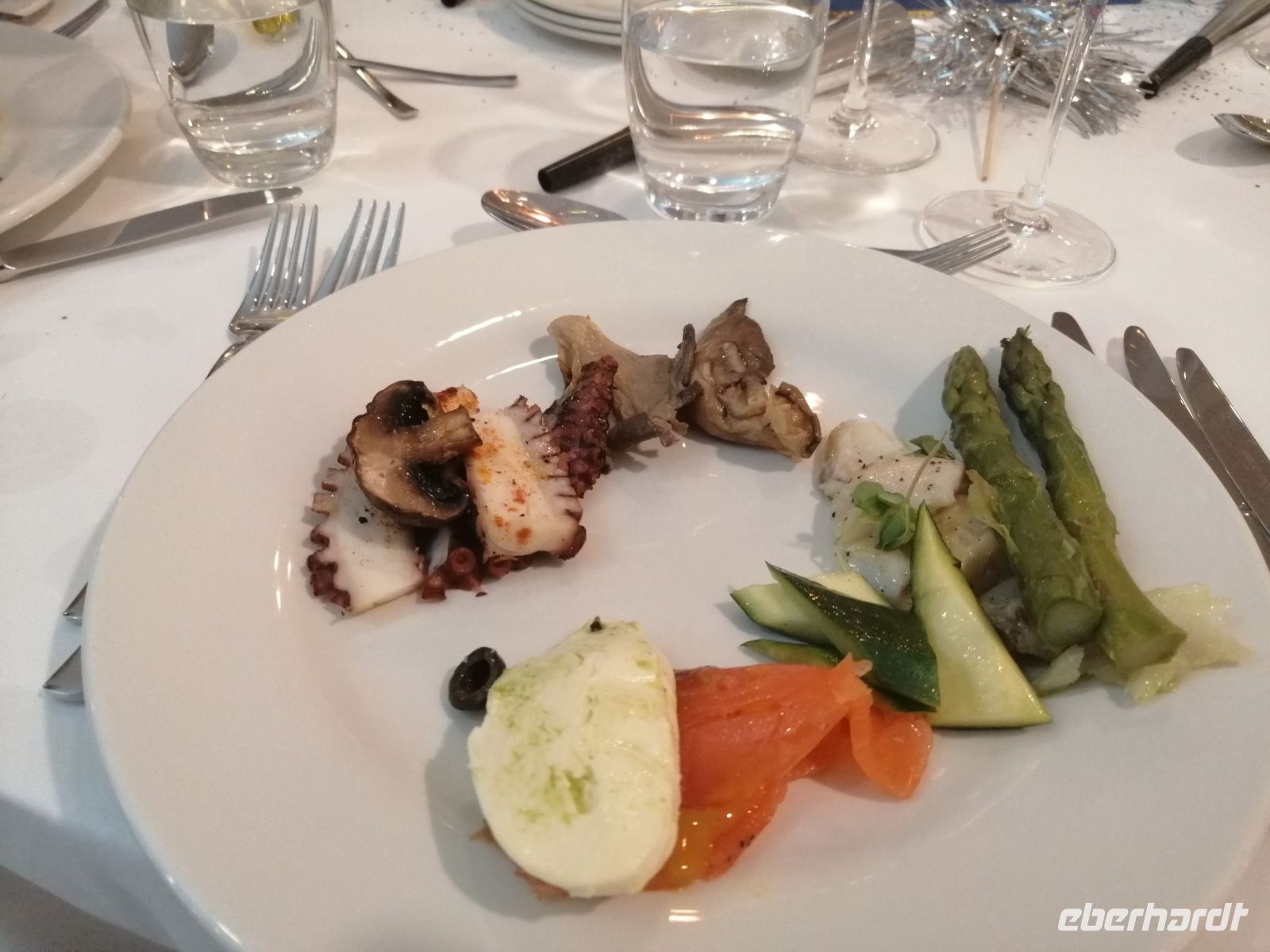 Silvester-Abendessen im Hotelrestaurant