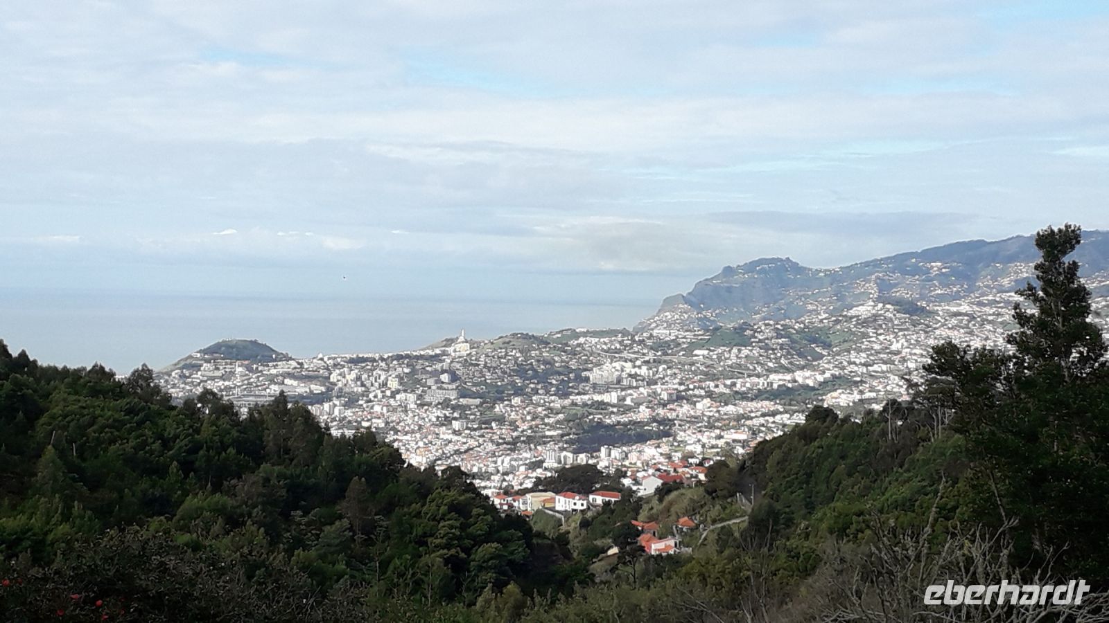 Der Blick auf Funchal