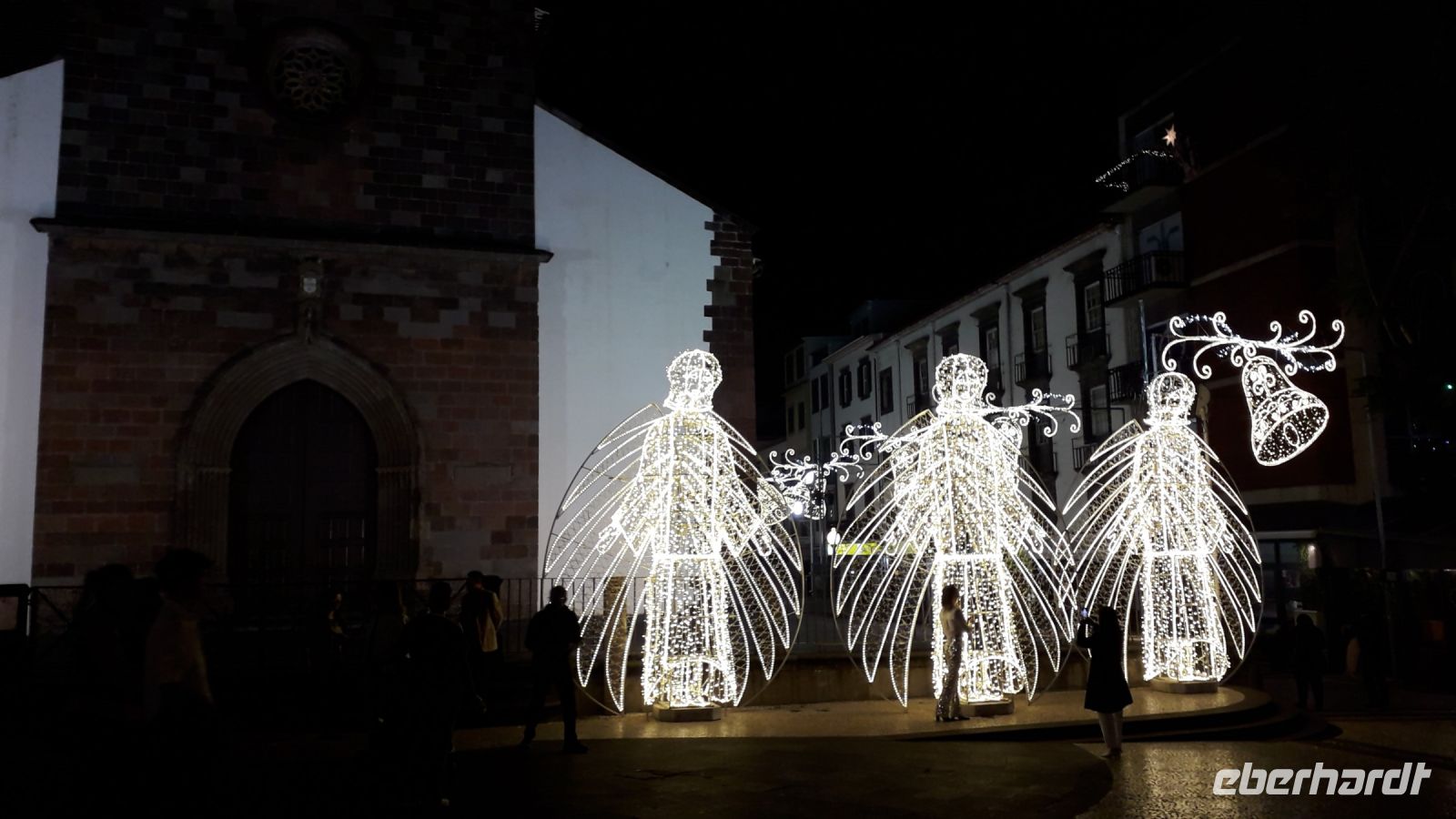 Drei Engel im Zentrum von Funchal