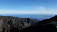 Der Blick vom dritthöchsten Gipfel Madeiras