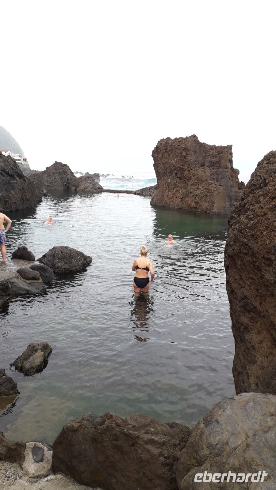 Manche sind ins Wasser gegangen