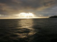 Sonnenuntergang - der Blick von Santa Maria