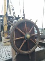 Steuerrad auf Santa Maria