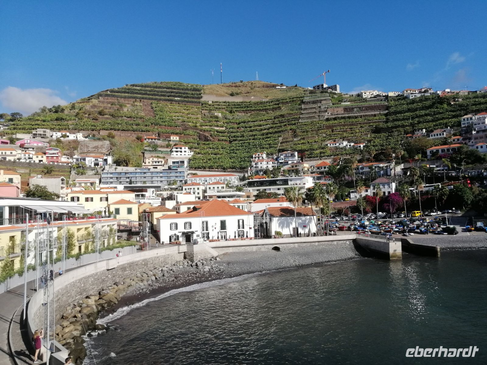 Fischerdorf Camara de Lobos, der Hafen