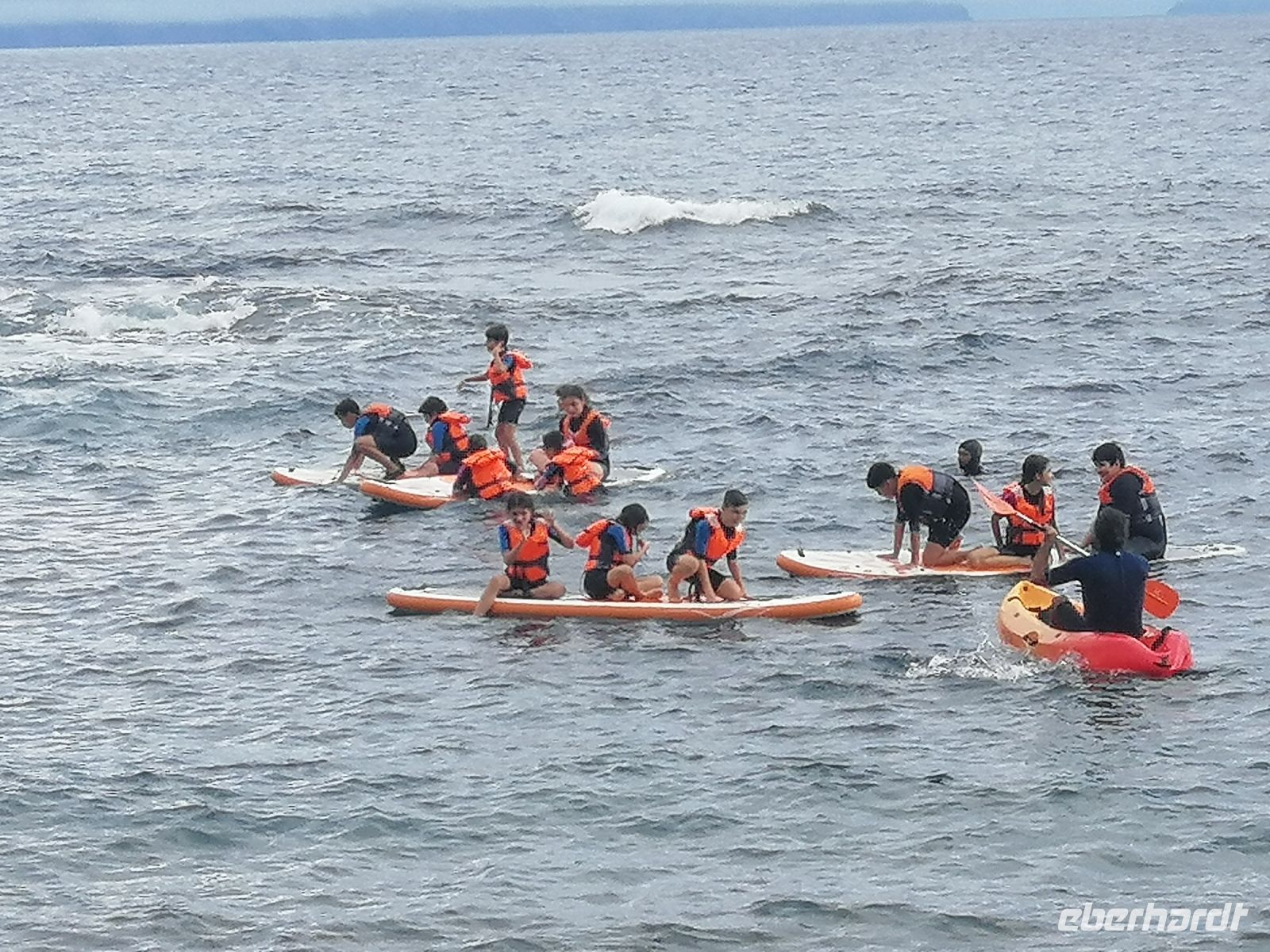 Sportunterricht am Strand, Canico de Baixo