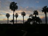 Sonnenaufgang von der Hotelterrasse, Hotel Four Views Oasis