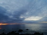 Herrlicher Sonnenaufgang in Canico de Baixo am letzten Tag