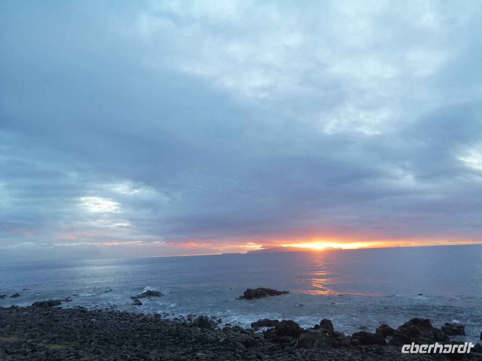 Herrlicher Sonnenaufgang in Canico de Baixo am letzten Tag