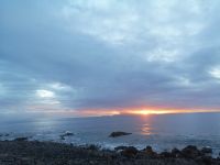 Herrlicher Sonnenaufgang in Canico de Baixo am letzten Tag