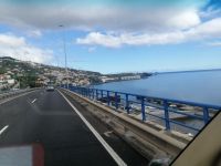 auf dem Weg zum Flughafen, Madeira