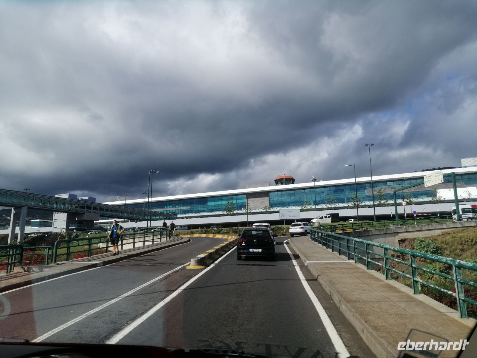 auf dem Weg zum Flughafen, Madeira