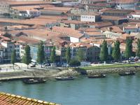 Blick auf die Portweinkeller von Gaia