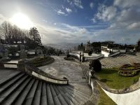 31.12.2023 Tagesausflug nach Braga: Vorgarten der Wallfahrtskirche Bom Jesus do Monte