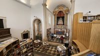 Douro-Kreuzfahrt mit Lissabon // Buchladen in ehemaliger Kirche in Obidos