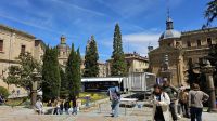 Douro-Kreuzfahrt mit Lissabon // Plaza de Anaya in Salamanca