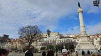 Douro-Kreuzfahrt mit Lissabon // Rossio-Platz