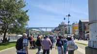Douro-Kreuzfahrt mit Lissabon // Spaziergang am Ufer von Vila Nova de Gaia