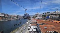 Douro-Kreuzfahrt mit Lissabon // Blick auf Porto von der Seilbahn
