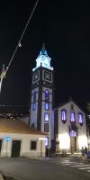 Tag 1 Abendblick auf die Kirche Igreja Paroquial in Canico