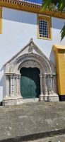 Terceira, Praia da Vitoria, Seitenportal der Matriz Kirche 