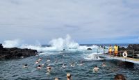 Terceira, Meerwasserpools in Biscoitos