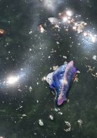 Portugiesische Galeere am Porto Alfonso