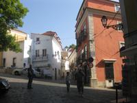 Am Eingang zum Castelo de Sao Jorge