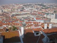 Blick vom Castelo de Sao Jorge auf Lissabon
