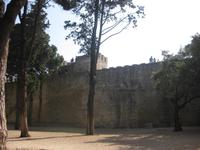 Innenhof des Castelo de Sao Jorge